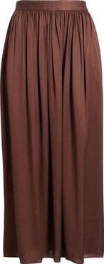 Nordstrom Gathered Midi Skirt