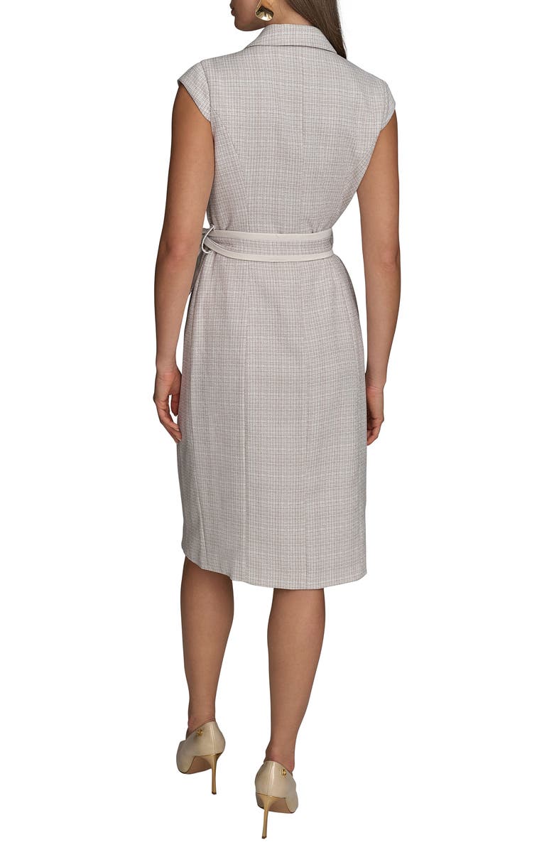 Donna Karan New York Mélange Tweed Dress, Alternate, color, 