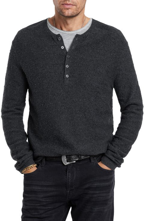 Alhandra Wool & Cashmere Henley Sweater