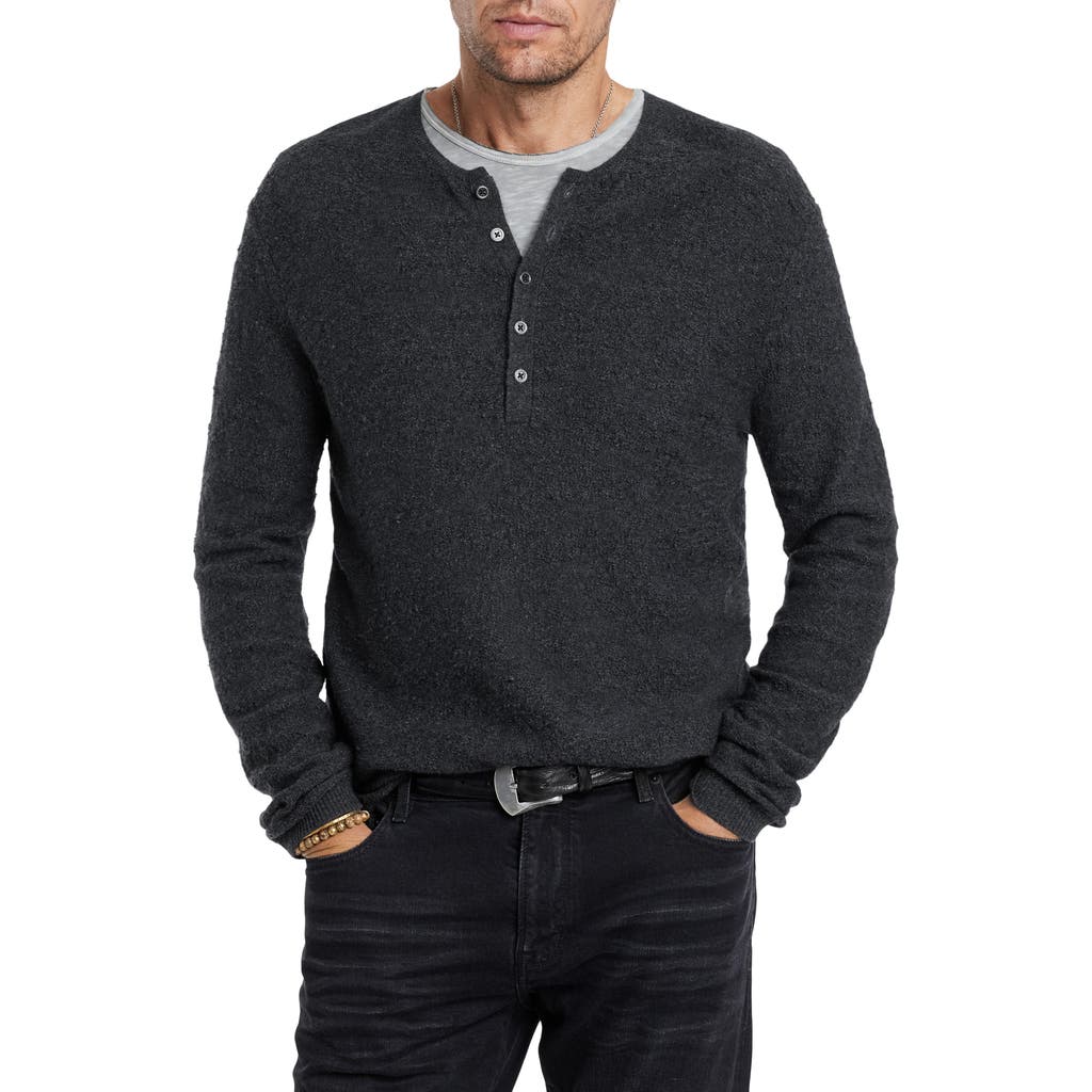 John Varvatos Alhandra Wool & Cashmere Henley Sweater