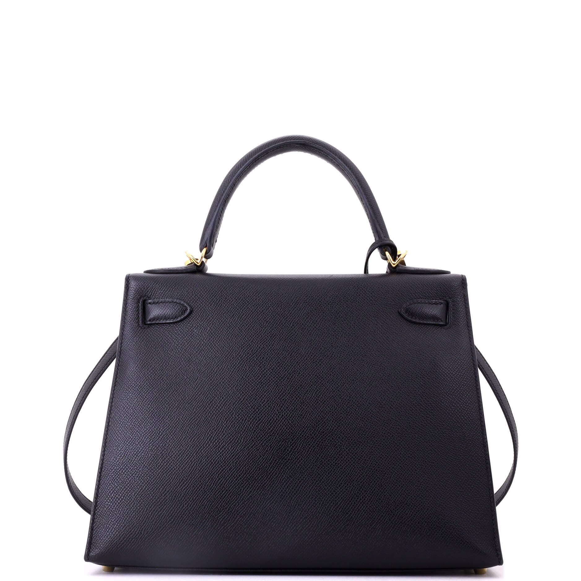 Kelly Handbag Black Epsom with Gold Hardware 28, Alternate, color, Black