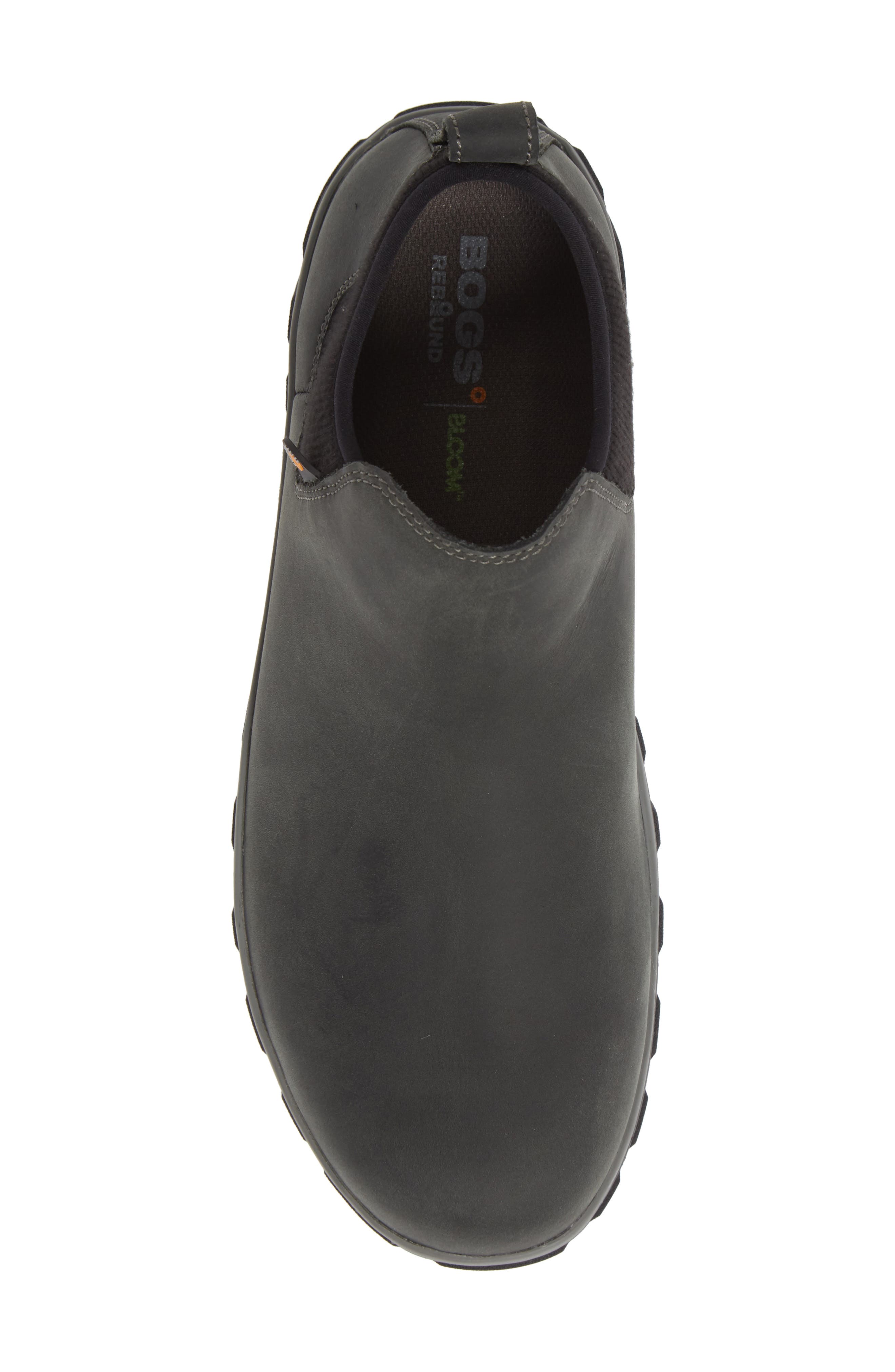 Classic Casual Waterproof Chelsea Boot, Alternate, color, DARK GRAY