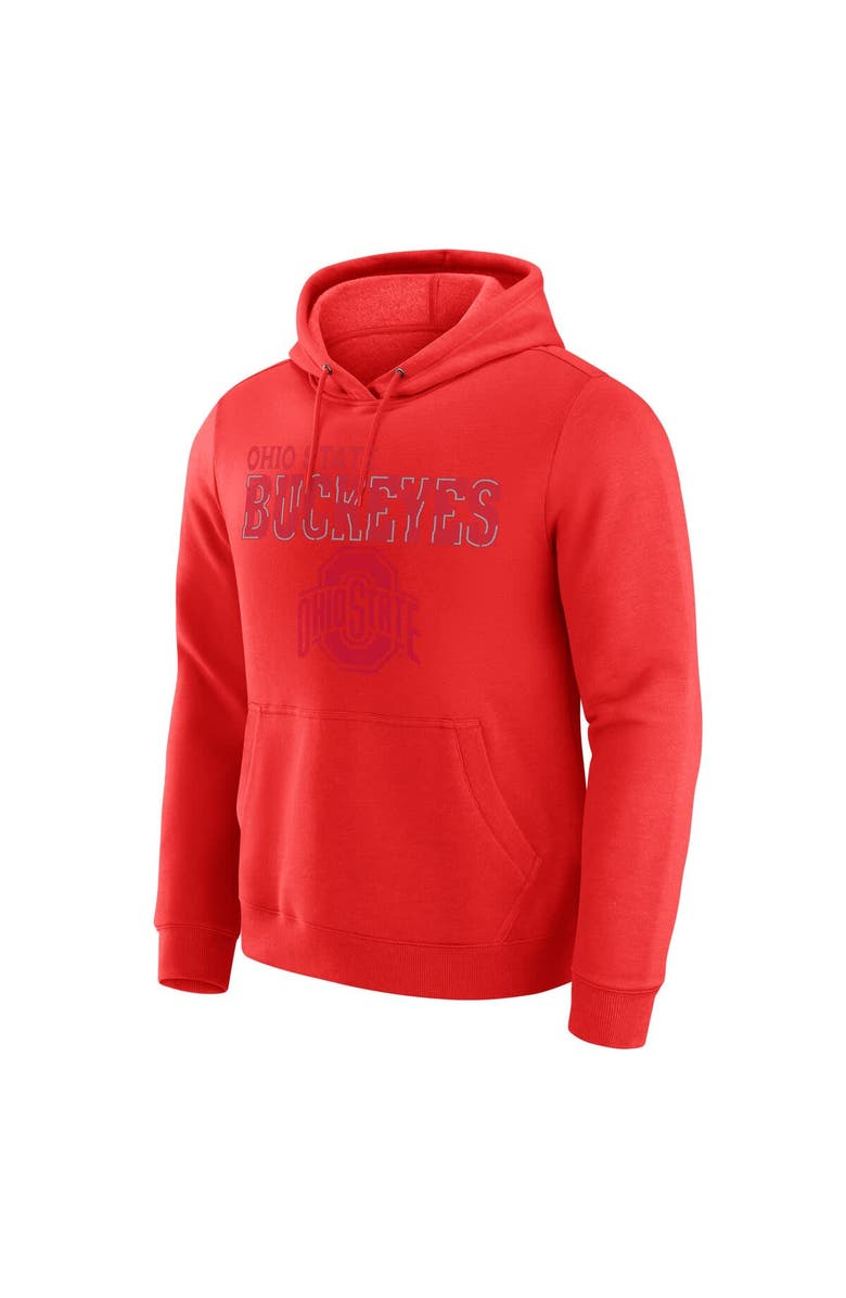 Darius Rucker Collection by Fanatics Men's Darius Rucker Collection by Fanatics  Scarlet Ohio State Buckeyes Faded Hoodie, Alternate, color, Scarlet
