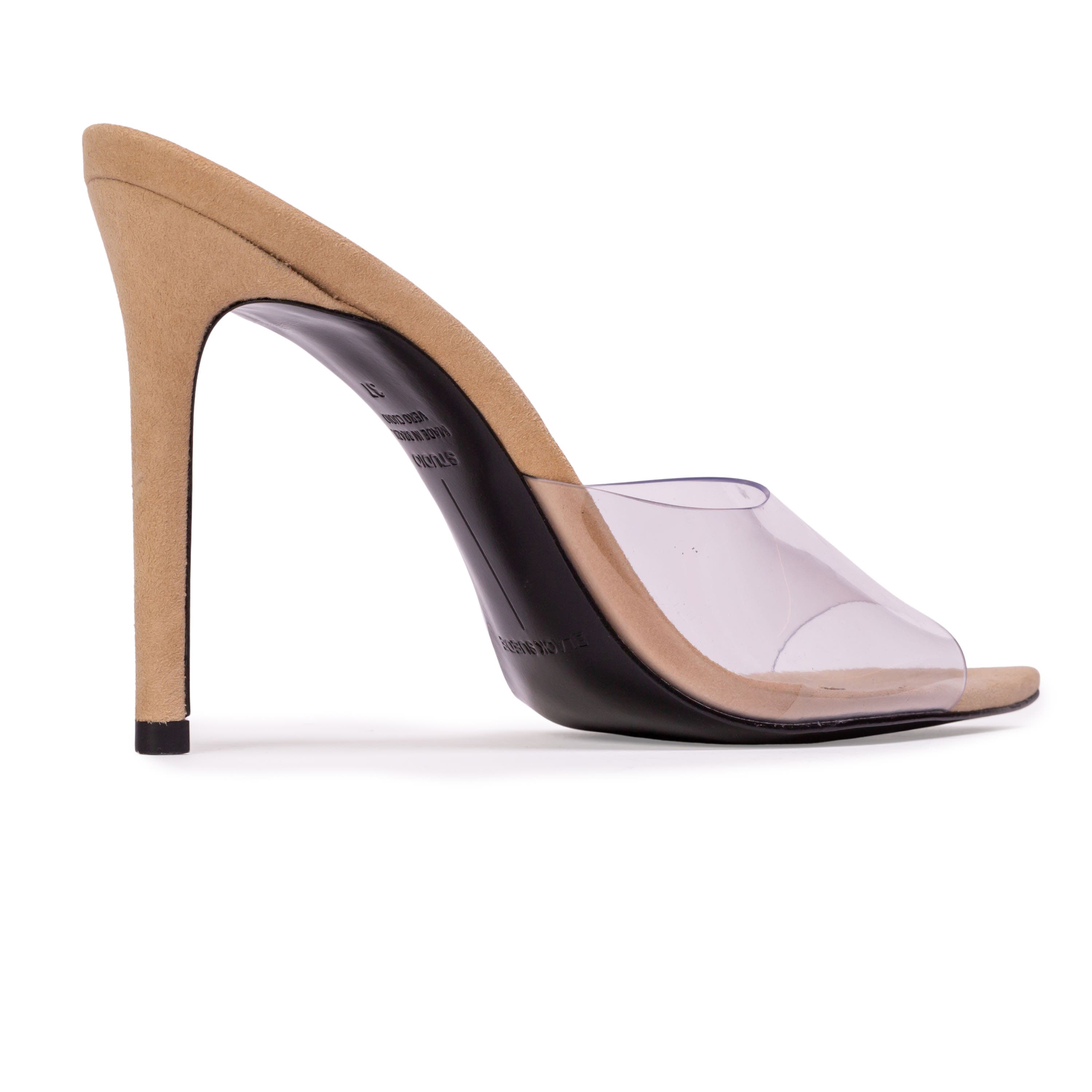 BLACK SUEDE STUDIO Bella Suede Sandal, Alternate, color, Tan Suede