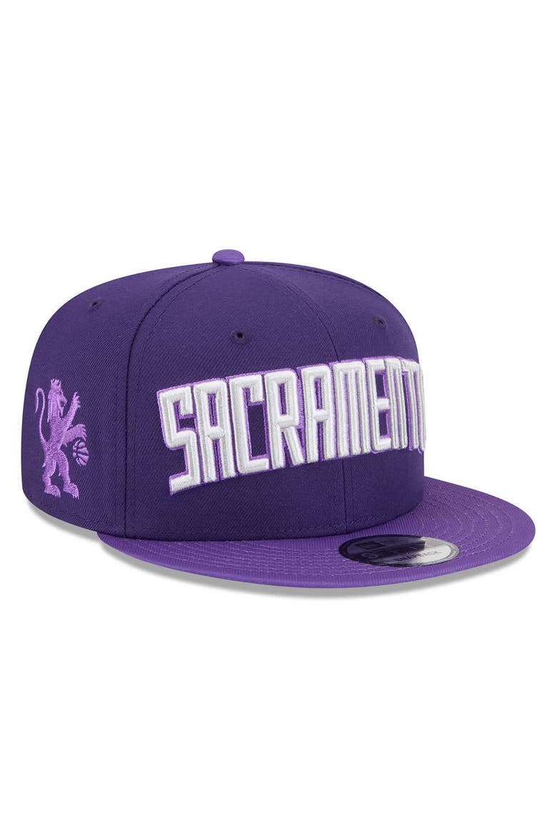 Men's New Era Purple Sacramento Kings 2025/26 City Edition Alternate 9FIFTY Snapback Hat, Main, color, Purple
