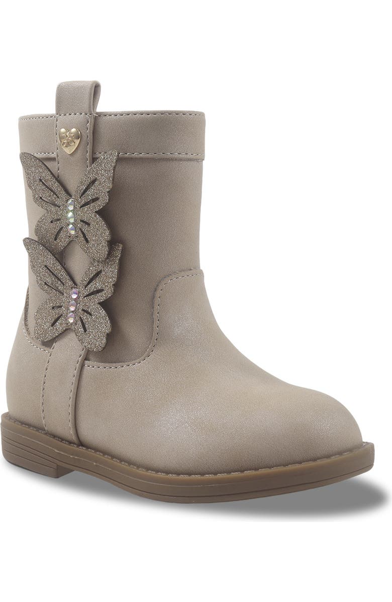 Jessica Simpson Kids' Evie Ellis Butterfly Boot, Main, color, Tan