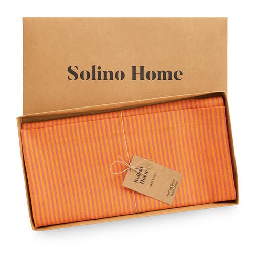 Solino Home Linen Table Throw In Multi