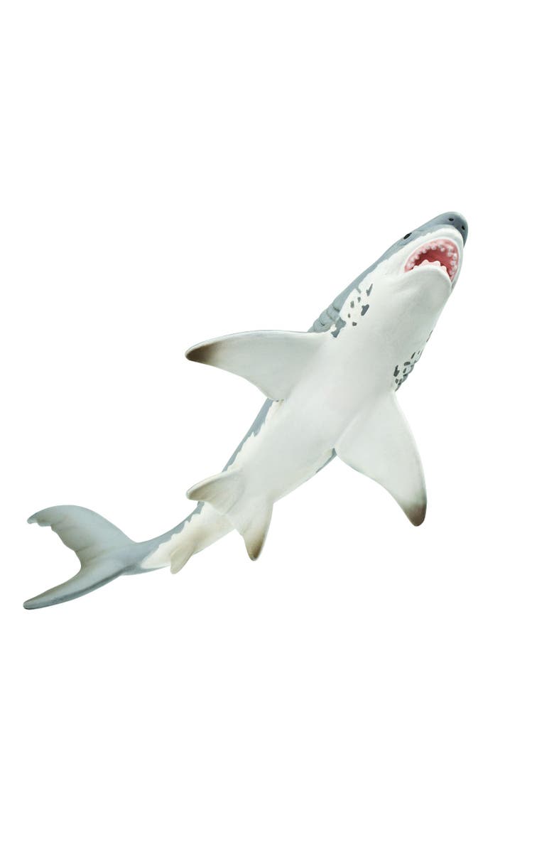 Safari Ltd. Great White Shark Toy, Alternate, color, NO COLOR