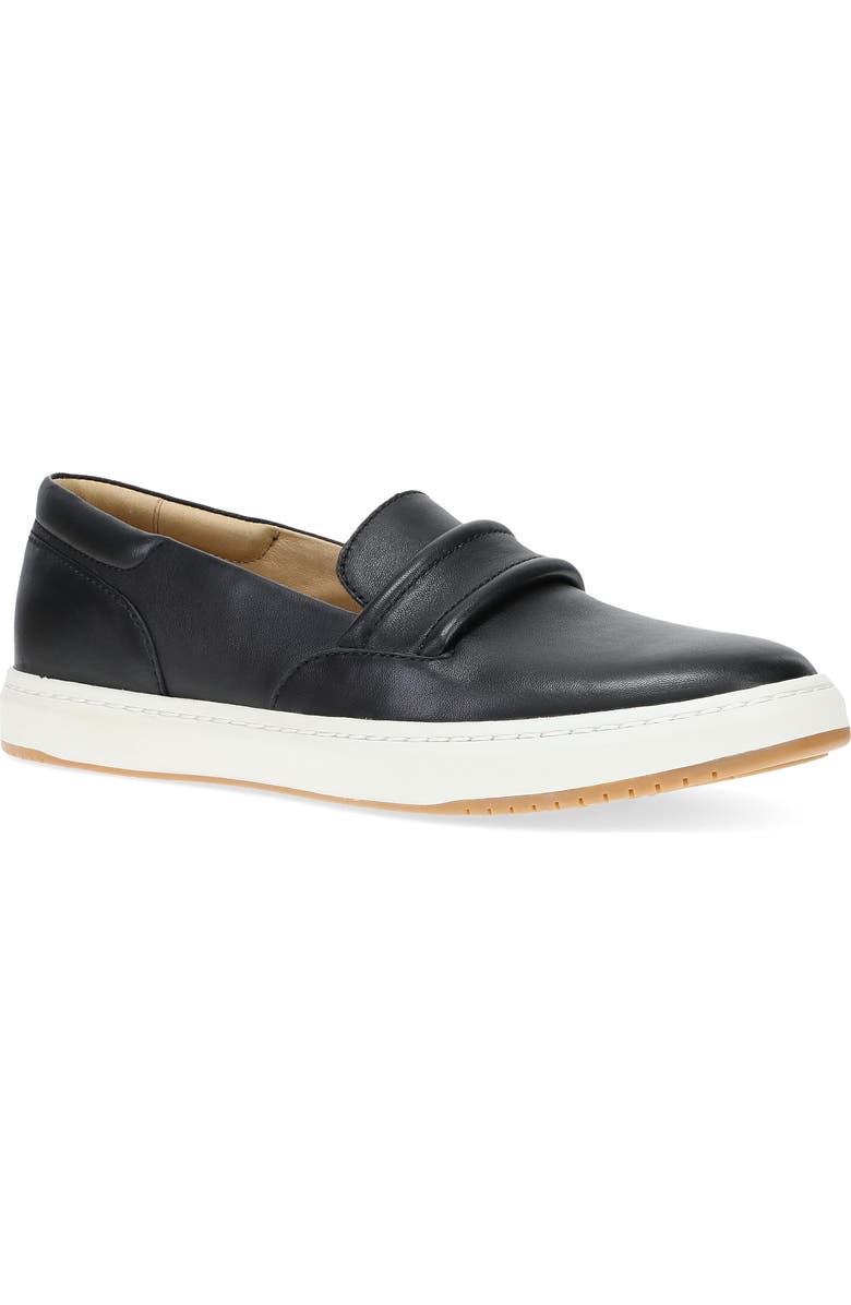 Dansko Josephine Loafer, Main, color, Black Nappa
