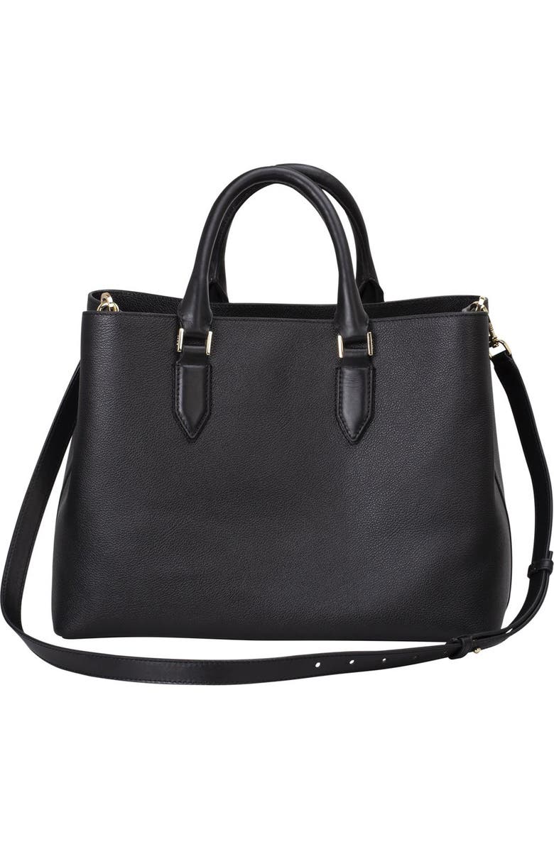 BOSS Alyce Leather Business Tote, Alternate, color,