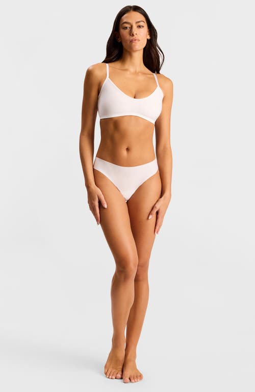 Commando Butter Thong In White