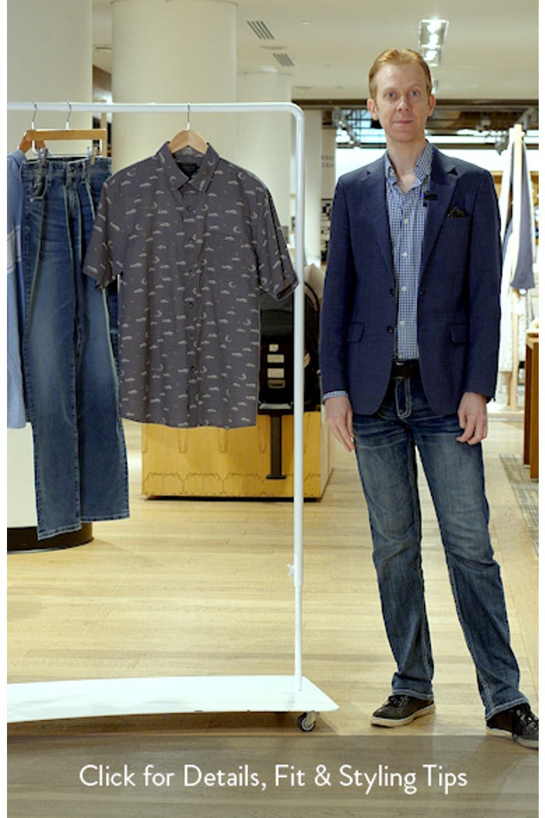 Shoreline Short Sleeve Cotton Button-Up Shirt video