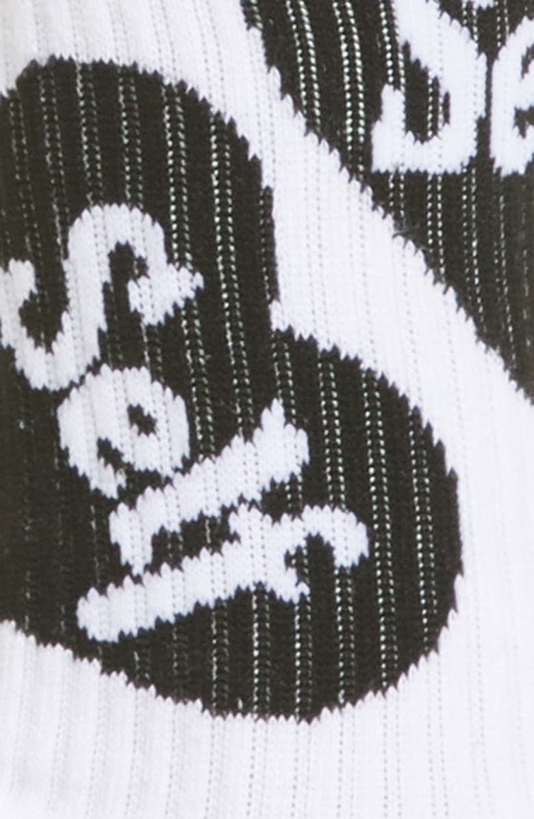 Petals and Peacocks Self Love Hearts Crew Socks, Alternate, color,