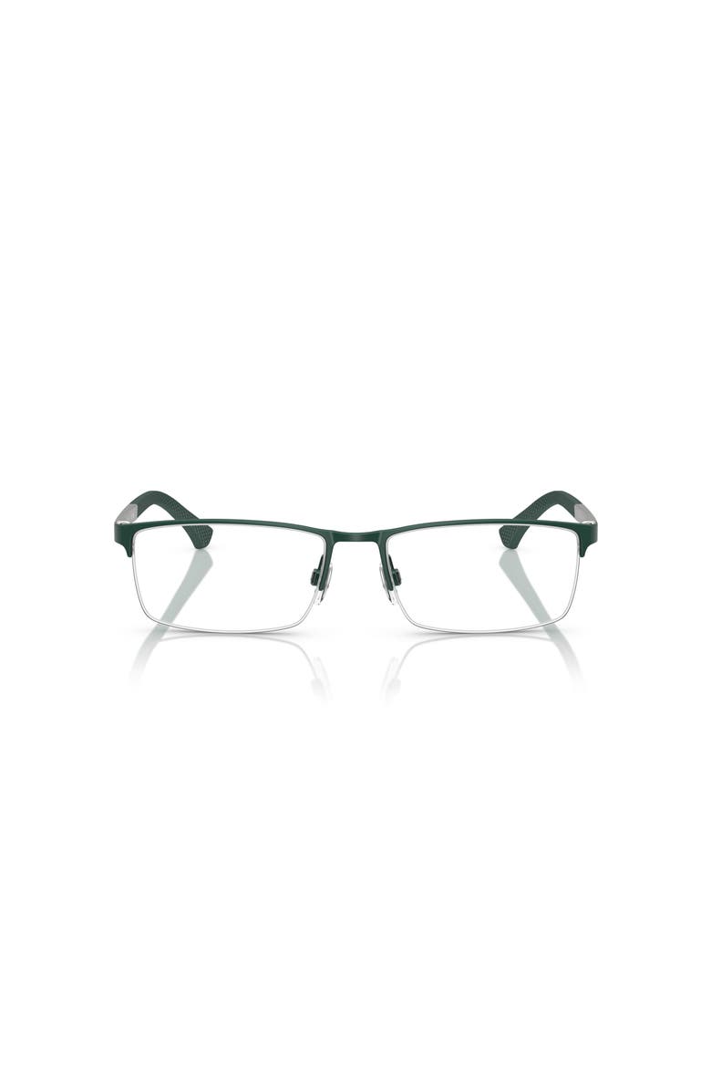 55mm Rectangle optical glasses, Alternate, color, Green