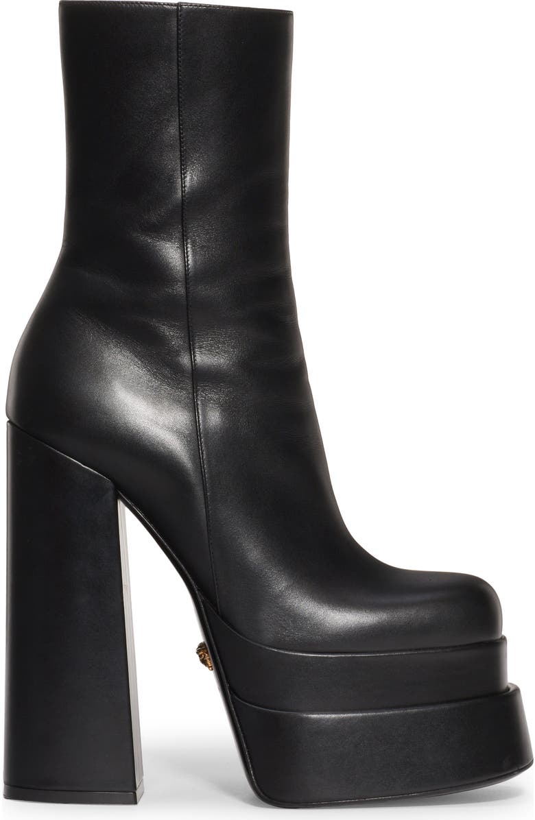 Versace Platform Bootie, Alternate, color,