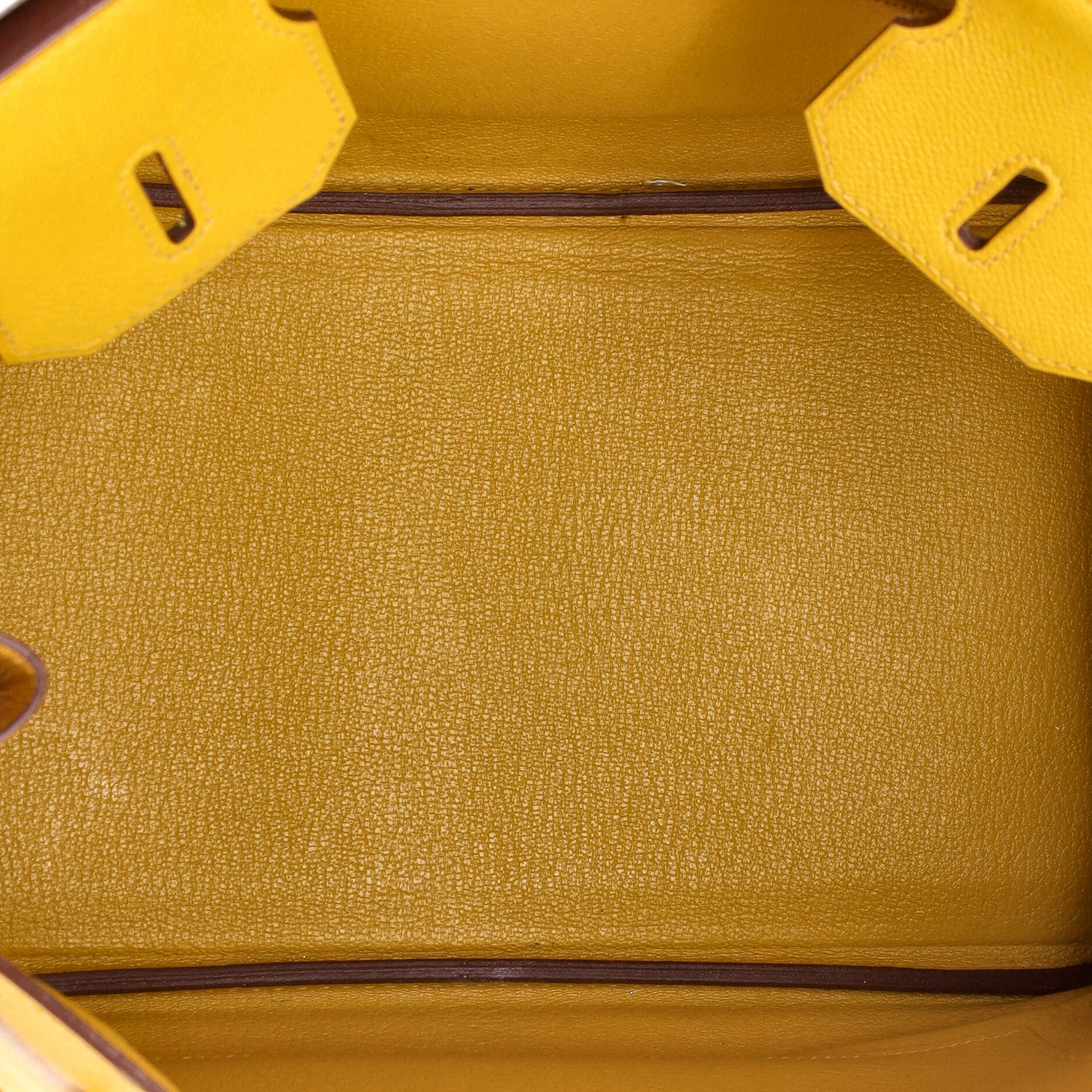 Pre-Owned Hermes Birkin Handbag Yellow Epsom with Gold Hardware 30, Alternate, color, 