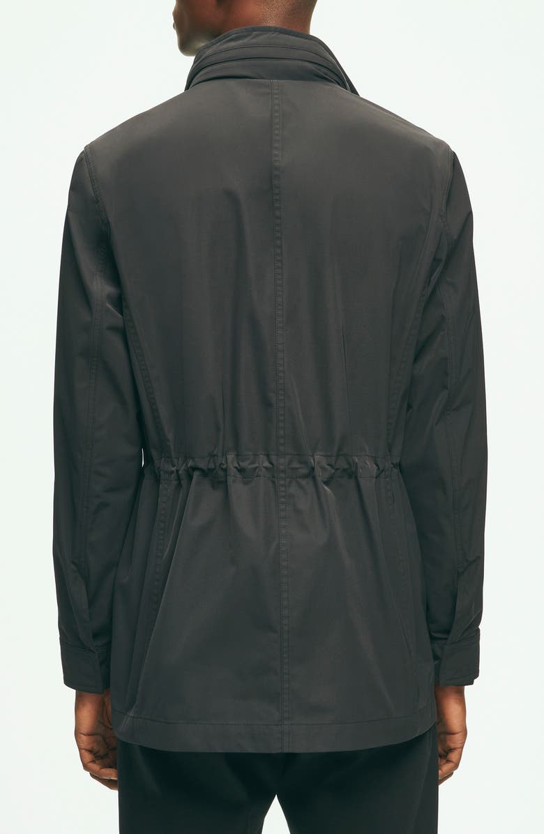 Brooks Brothers Water Repellent Field Jacket with Hood, Alternate, color, 