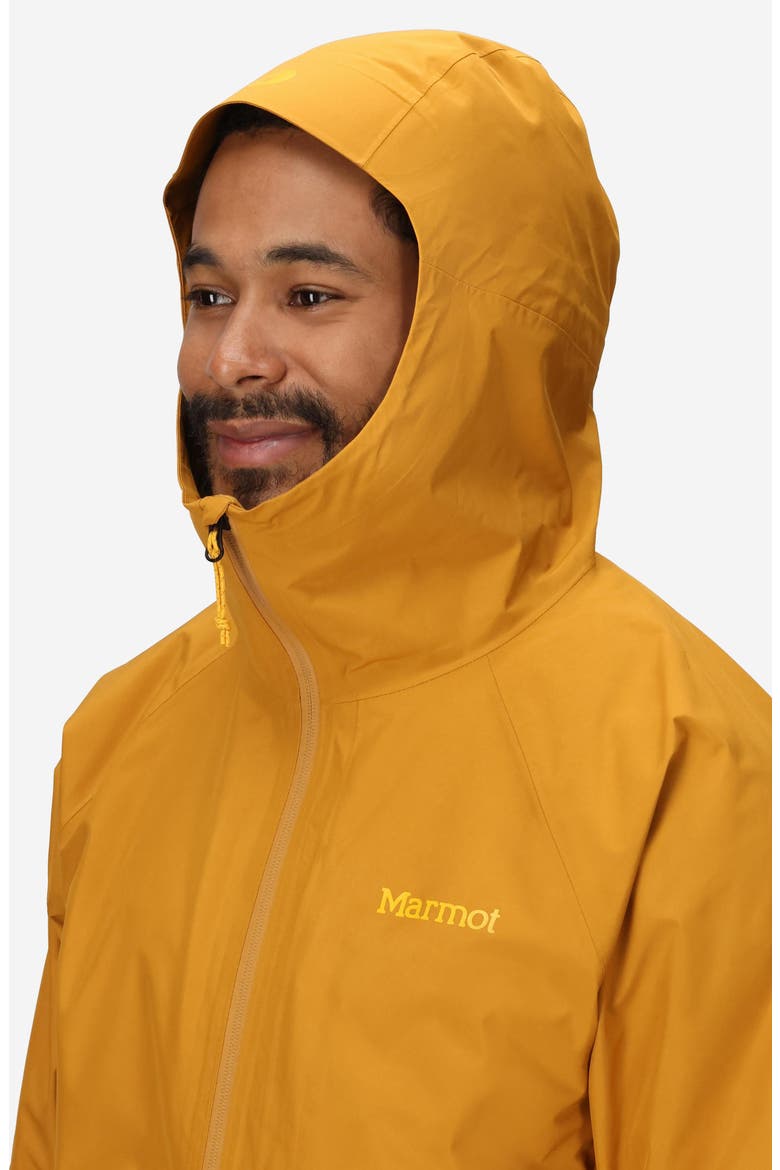 Waypoint Gore-Tex® Waterproof Hooded Jacket, Alternate, color, HONEY GLAZE