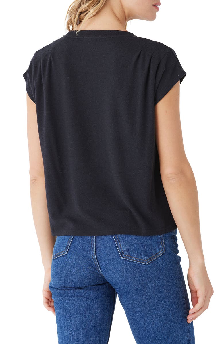 Threads 4 Thought Luciana Pleated Modal Blend Terry T-Shirt, Alternate, color, 