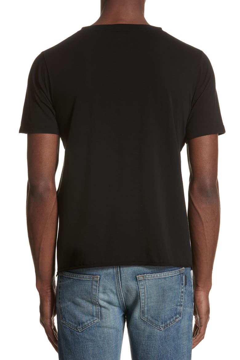 Bird Graphic T-Shirt, Alternate, color, BLACK