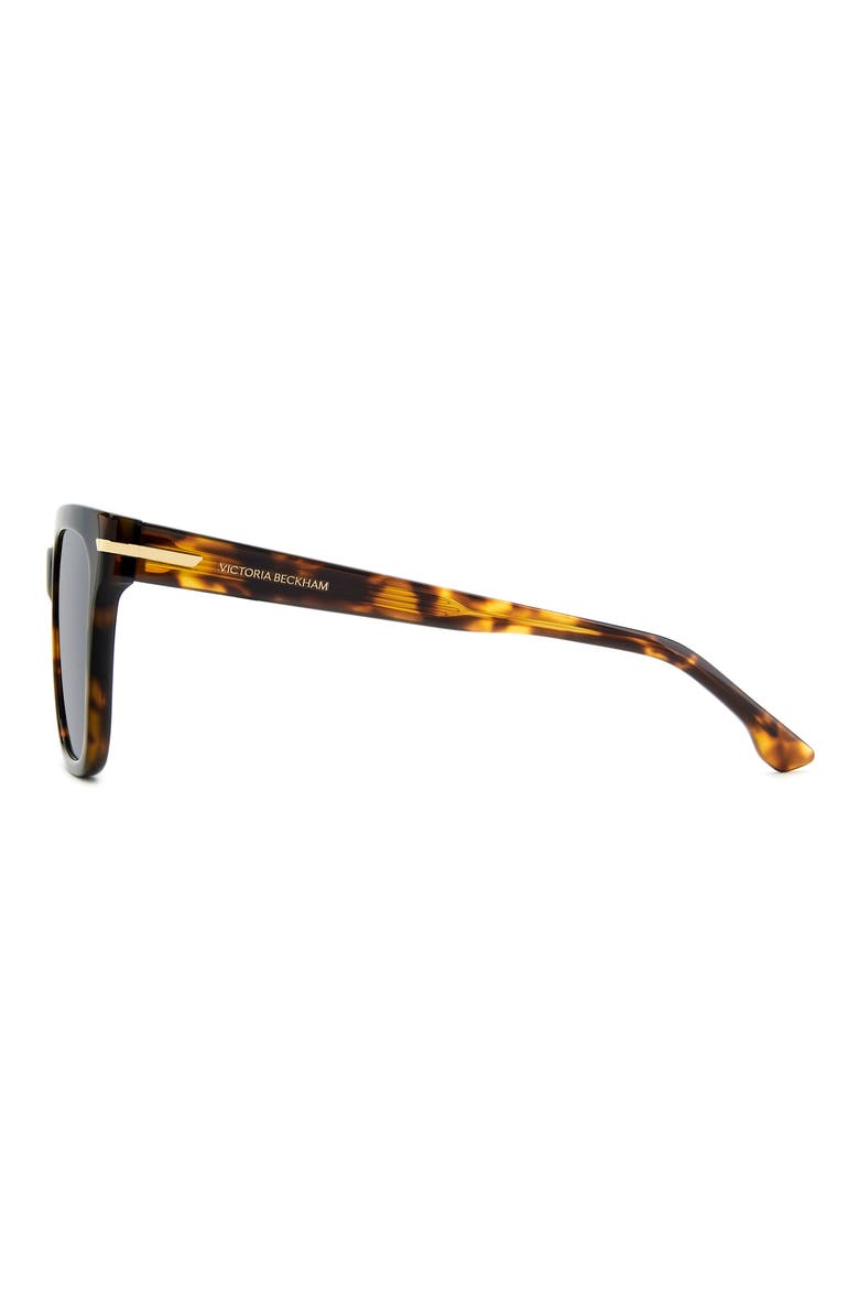 53mm Square Sunglasses, Alternate, color, BROWN HAVANA/ GREY