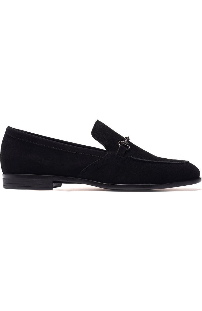 CARLOS SANTANA Louis Bit Loafer, Main, color, Black Suede
