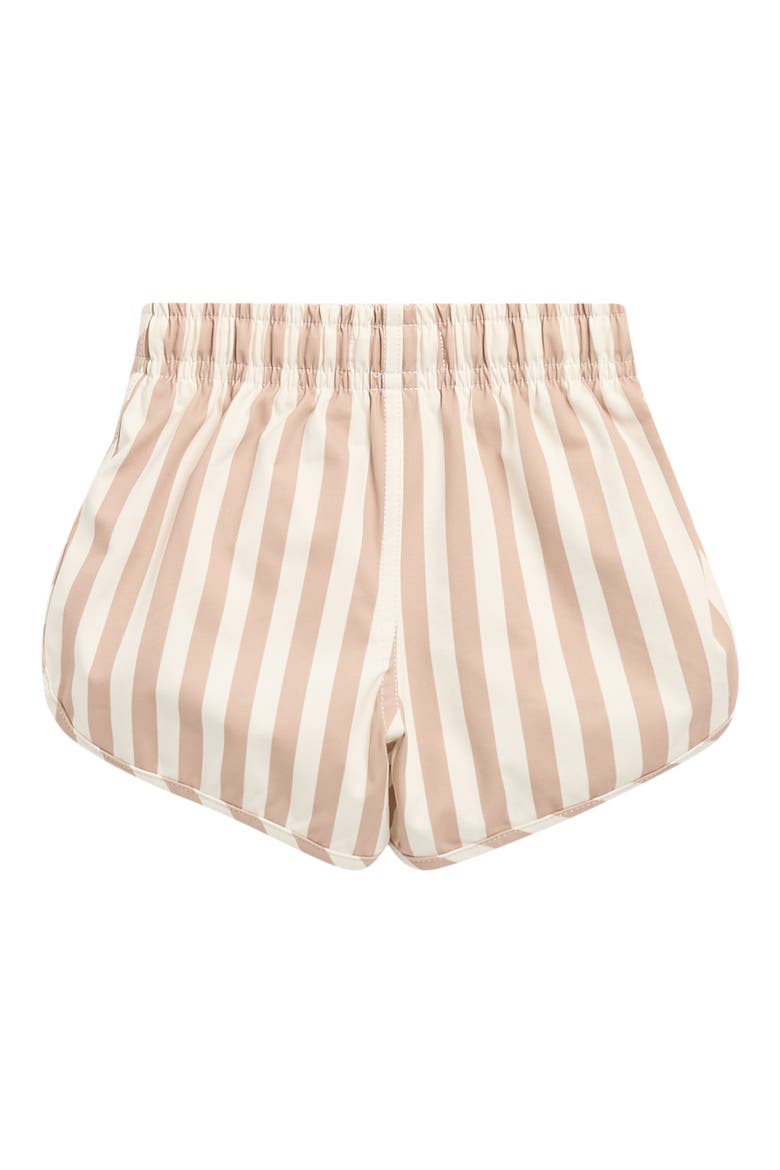 Retro Latte UPF 50+ Swim Trunks, Alternate, color, LATTE