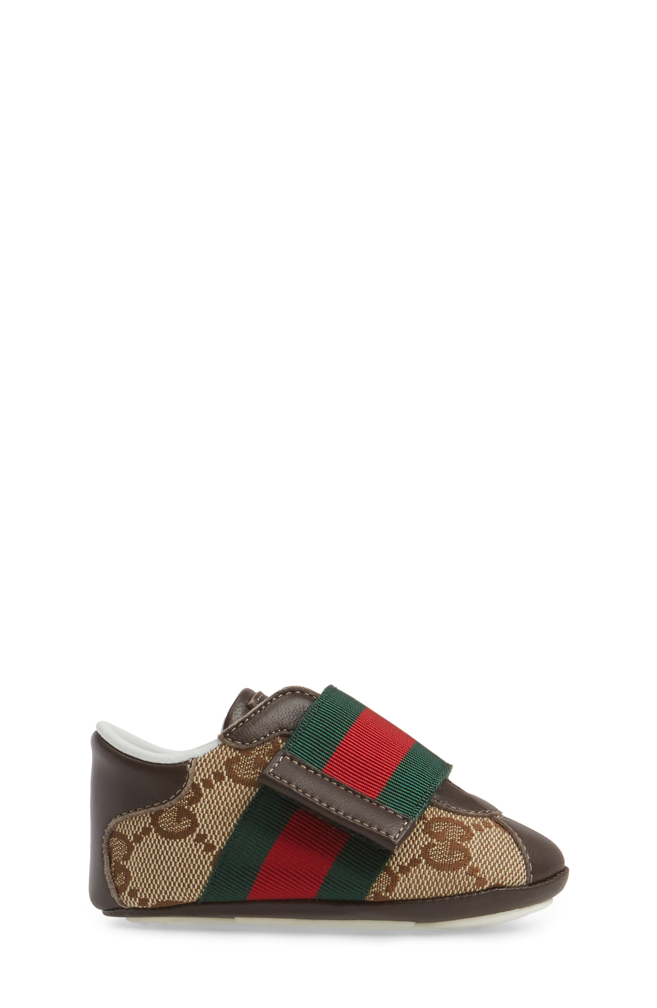 Gucci 'Icon' Crib Shoe, Alternate, color, 