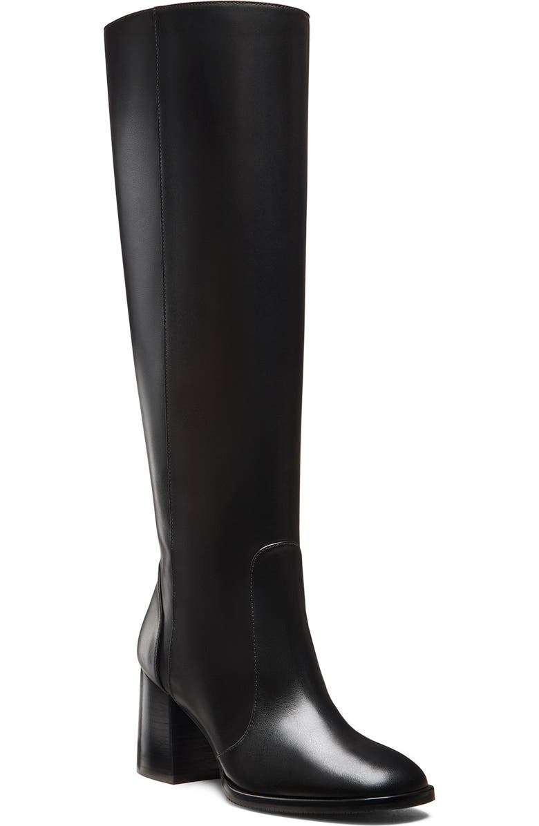 Stuart Weitzman Nola Knee High Boot, Main, color, Black