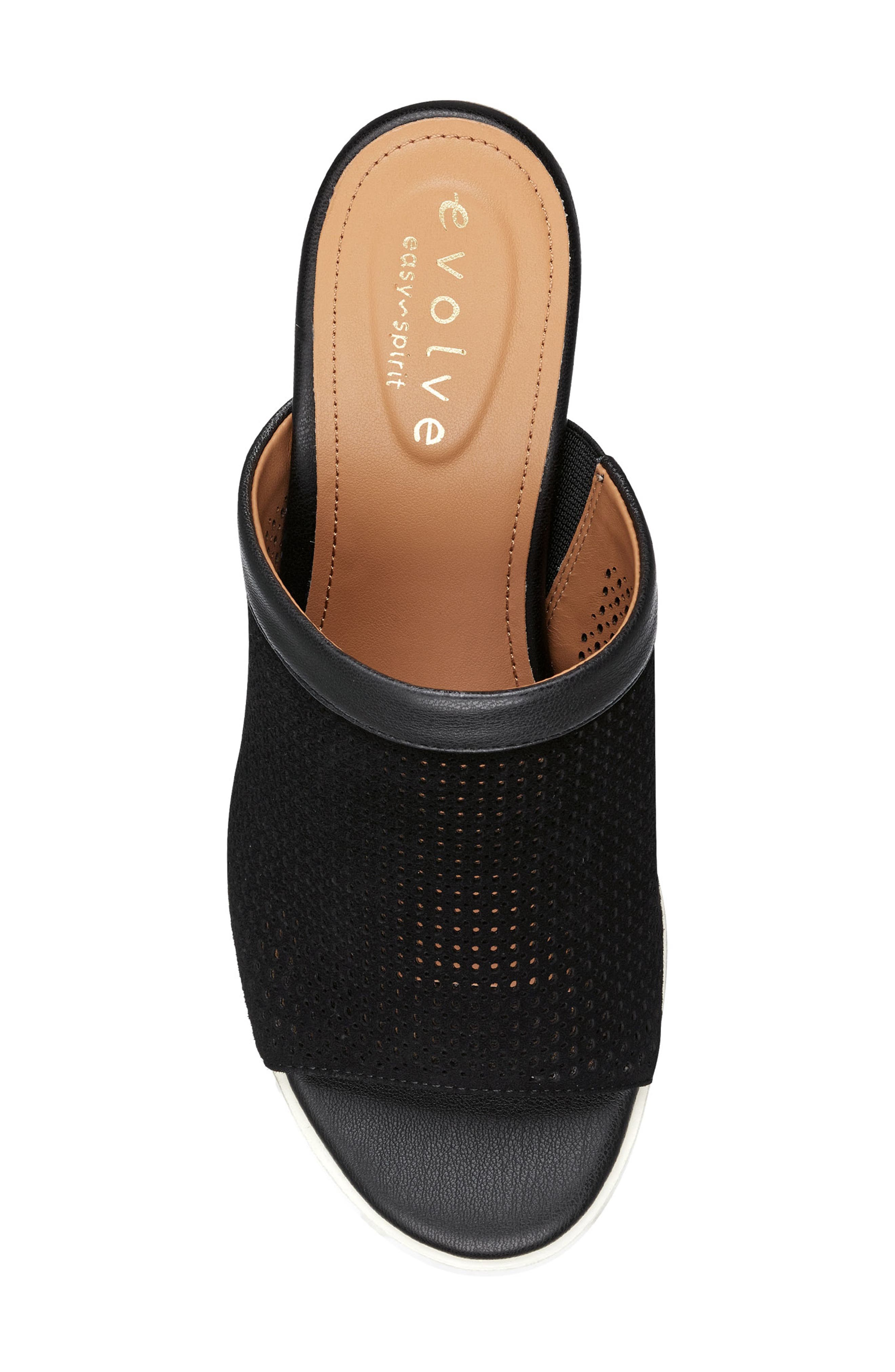 evolve Zooey Wedge Slide Sandal, Alternate, color, 