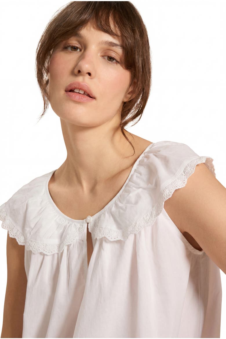 Eponine Nightdress, Alternate, color, White