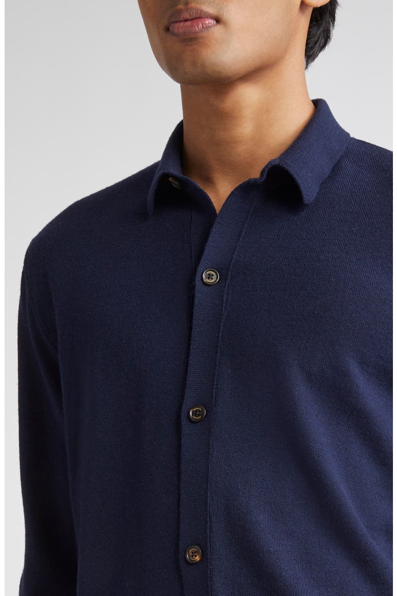Virgin Wool Cardigan, Alternate, color, NEW BLUE