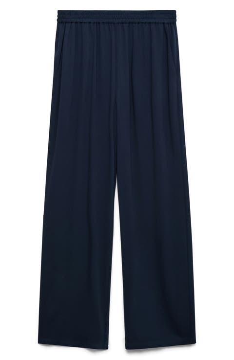 Pull On Wide Leg Pants
