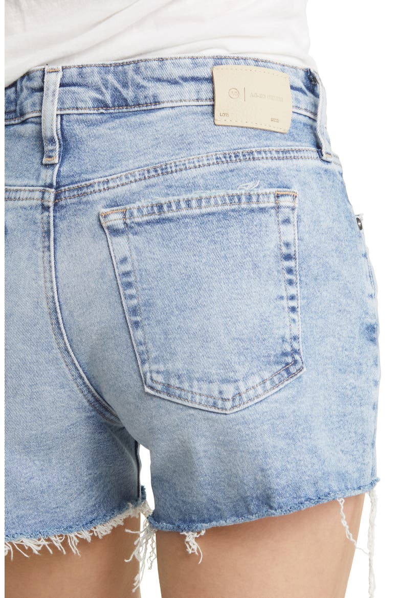 Hailey High Waist Cutoff Denim Shorts, Alternate, color, 19 YEARS PARKWAY MOONWASH