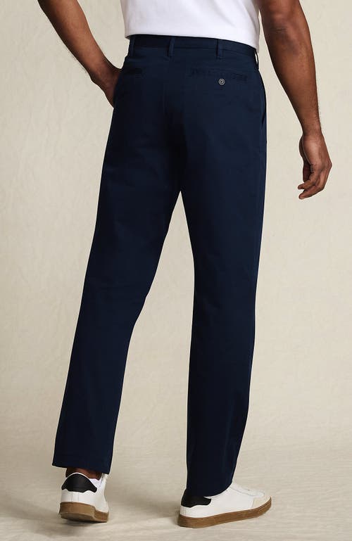 Lands' End Travel Kit Comfort Waist Athletic Fit Chino Pant In Blue