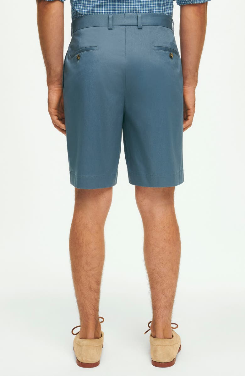 Brooks Brothers Flat Front Stretch Chino Shorts, Alternate, color,