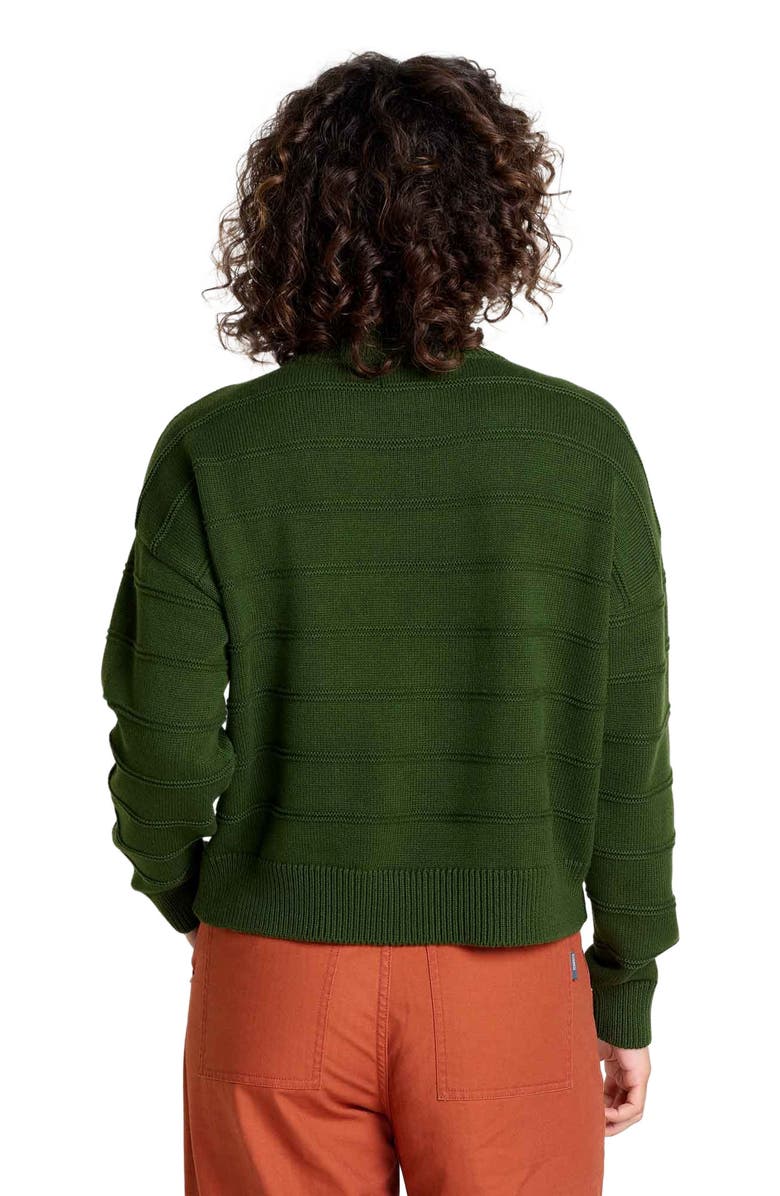 Toad & Co Bianca II Crew Sweater, Alternate, color, Epidote