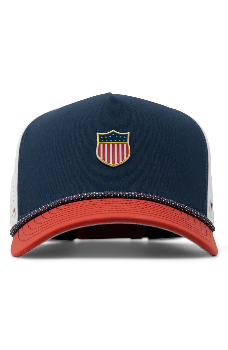 Melin Odysea Hydro Americana Performance Snapback Hat, Alternate, color, 