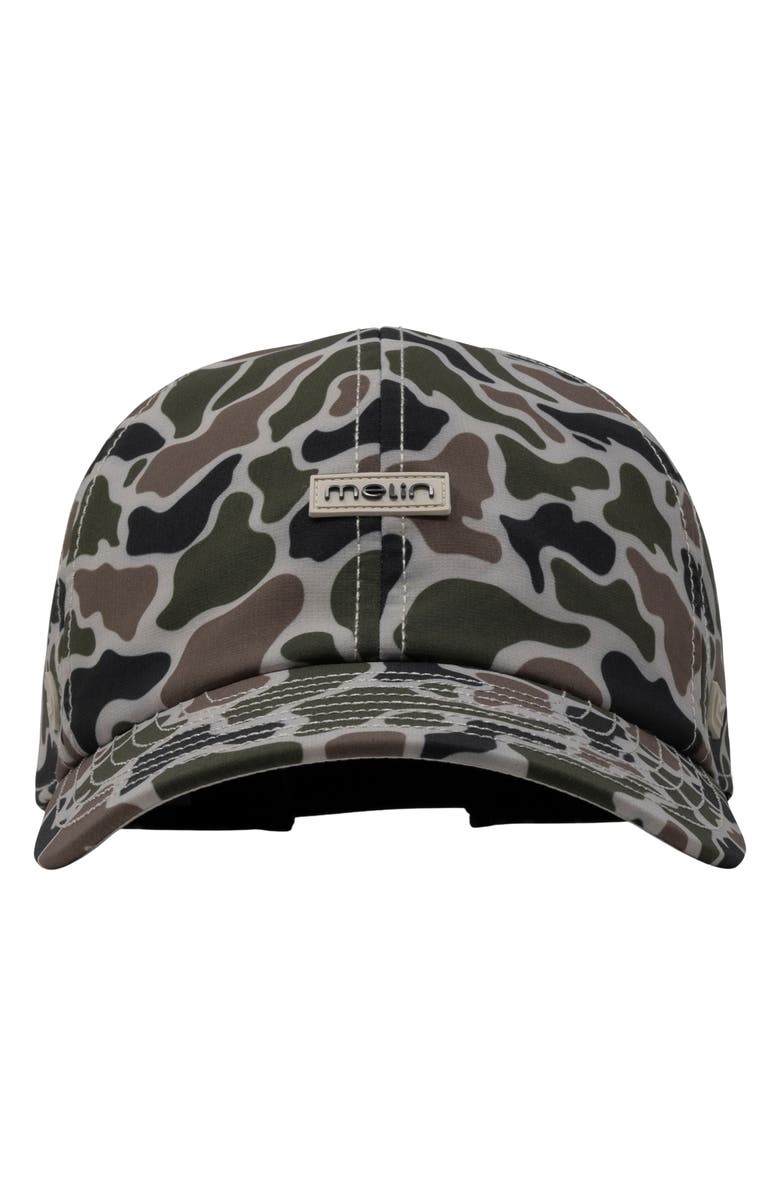Melin The Legend Hydro Camo Performance Dad Hat, Alternate, color, Duck Camo