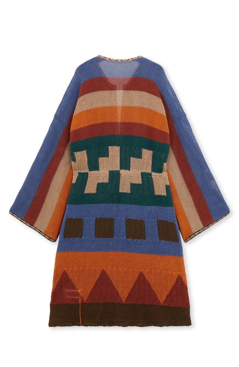 Fortela Lara Navajo Jacquard Cardigan, Alternate, color, Multicolor