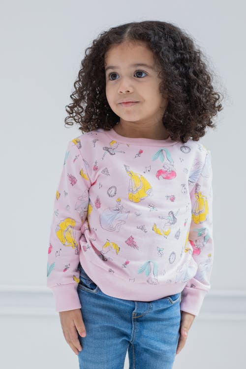 Disney Pullover Sweatshirt In Pink