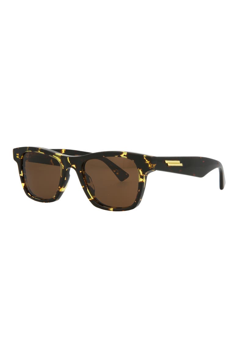 51mm Square Sunglasses, Alternate, color, HAVANA HAVANA BROWN