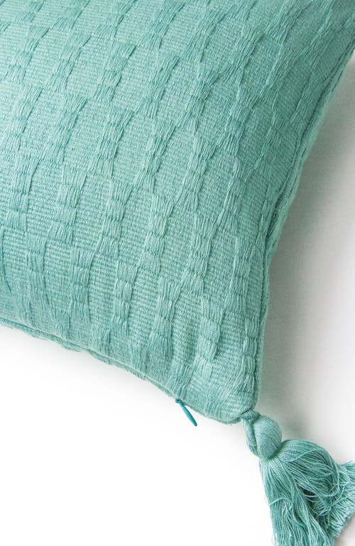 ARCHIVE NEW YORK ARCHIVE NEW YORK ANTIGUA CLASSIC SOLID HANDWOVEN COTTON THROW PILLOW 
