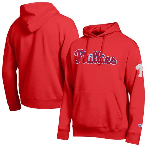 Men's Champion  Red Philadelphia Phillies All Star Wordmark Hoodie