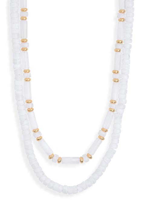Two-Row Beaded Necklace