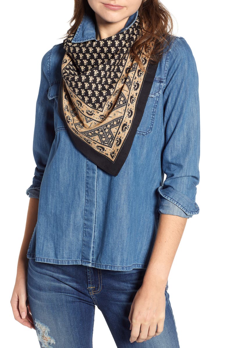 Free People Songbird Bandana, Main, color, 