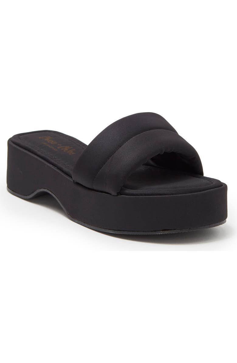 CHASE AND CHLOE Flex Platform Sandal, Main, color,