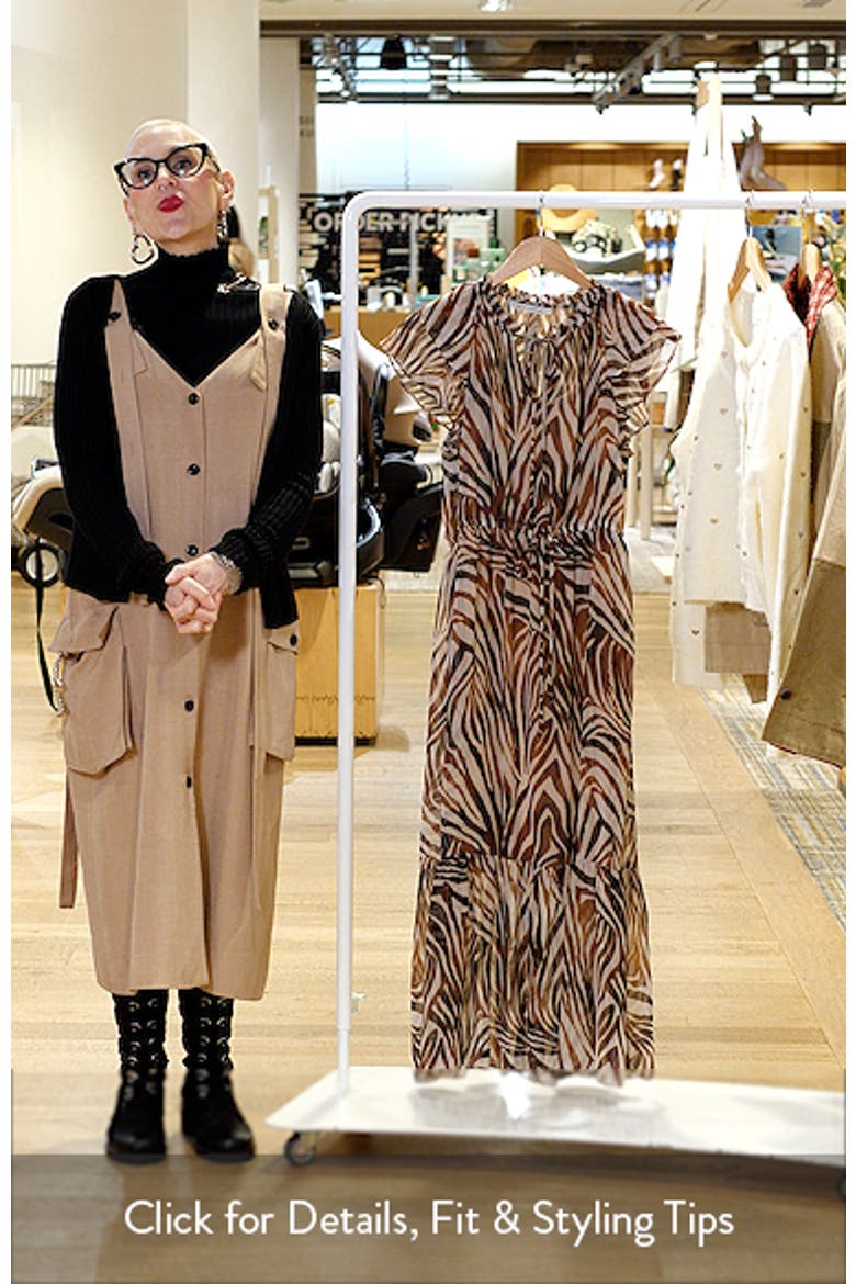 Flutter Sleeve Midi Dress video