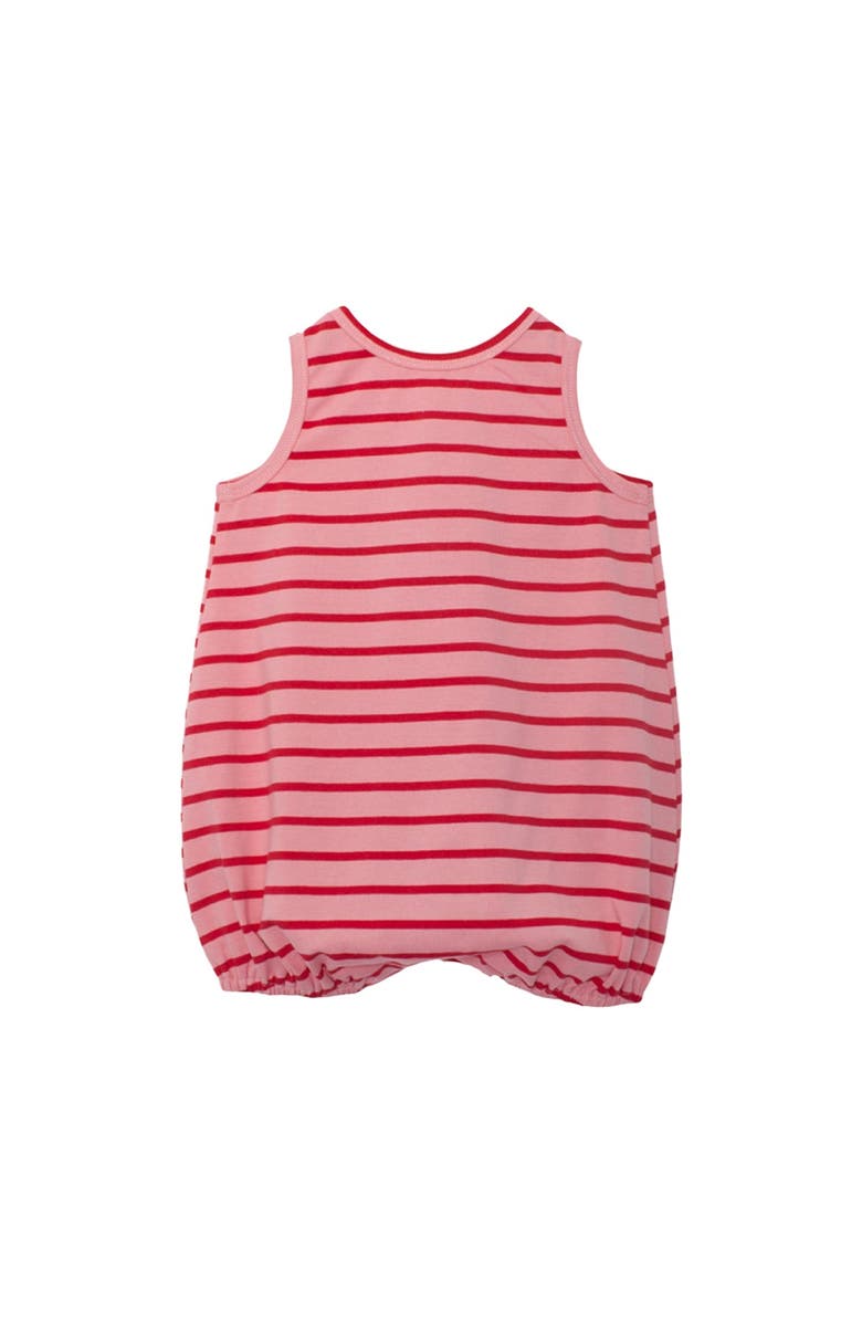 Mabel + Honey Sugar Sweet Sleeveless Romper, Alternate, color, Red