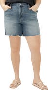 Silver Jeans Co. Highly Desirable High Waist Raw Hem Denim Shorts